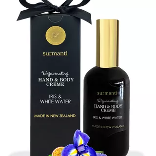 Surmanti Iris & White Water Hand & Body Creme 120ml