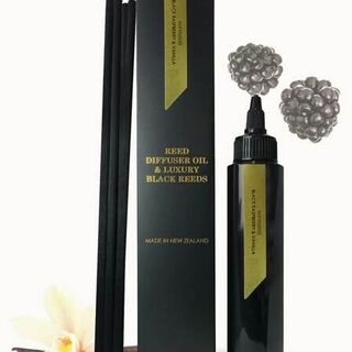 Surmanti Black Raspberry & Vanilla Reed Diffuser Oil & Luxury Black Reeds 100ml