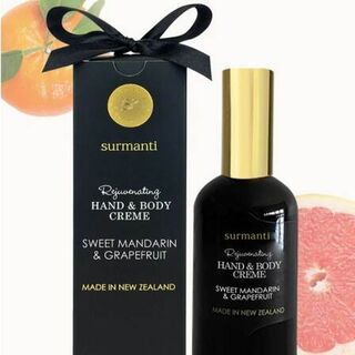 Surmanti Sweet Mandarin & Grapefruit Hand & Body Creme 120ml