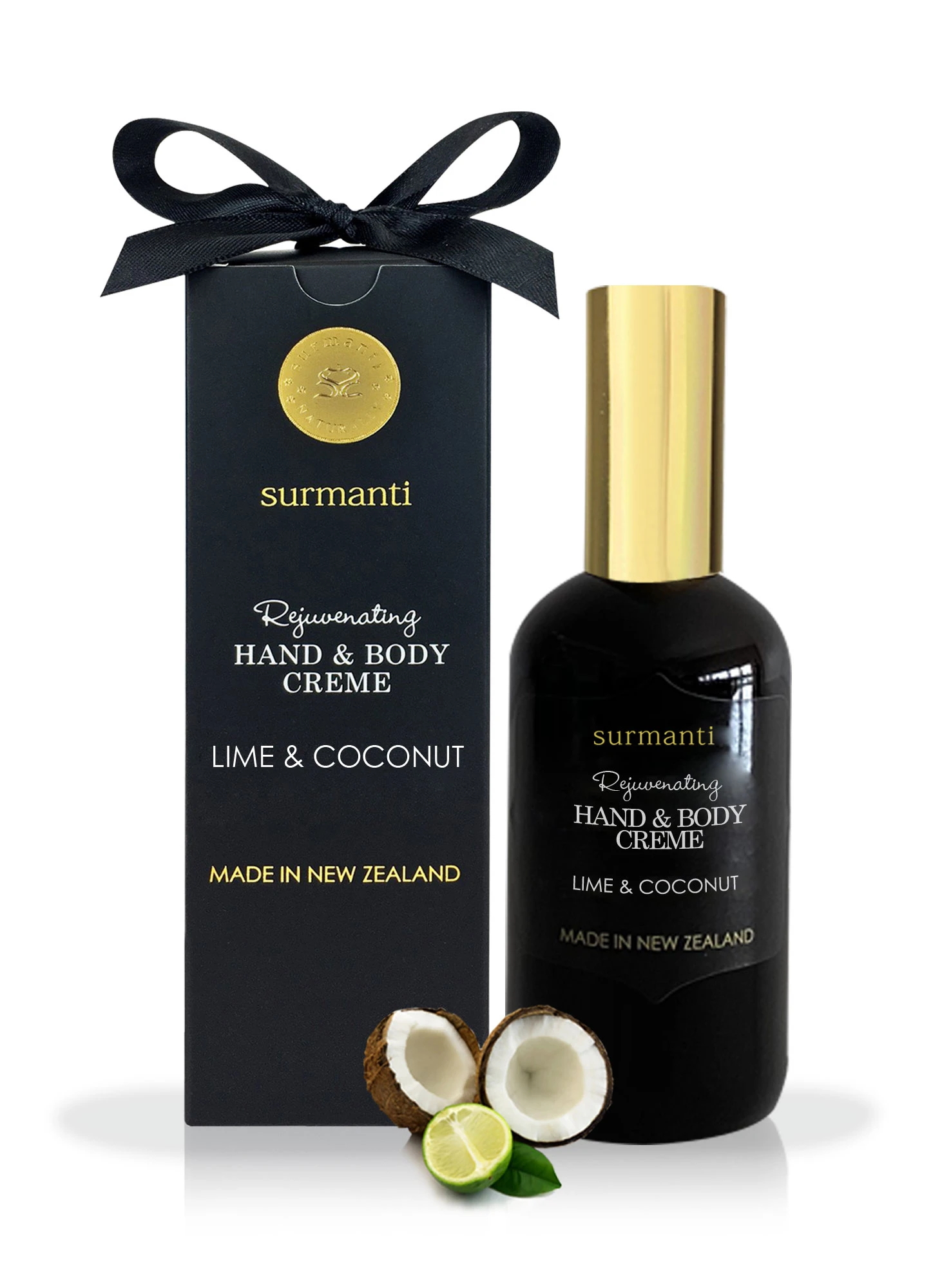 Surmanti Lime & Coconut Hand & Body Creme 120ml