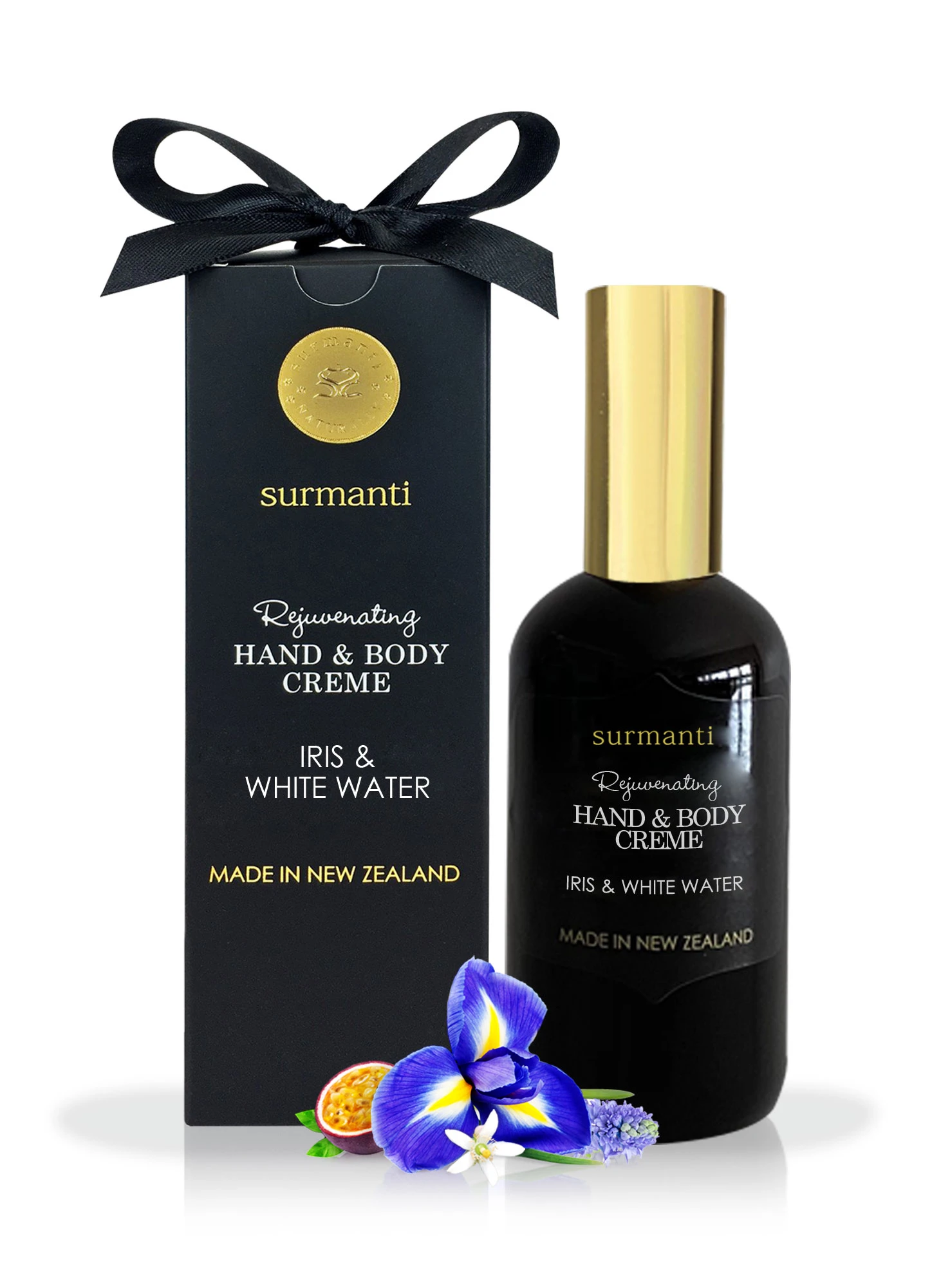 Surmanti Iris & White Water Hand & Body Creme 120ml