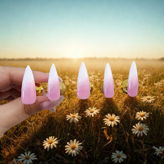 Angled ombre